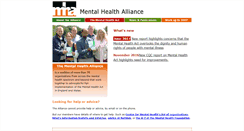 Desktop Screenshot of mentalhealthalliance.org.uk